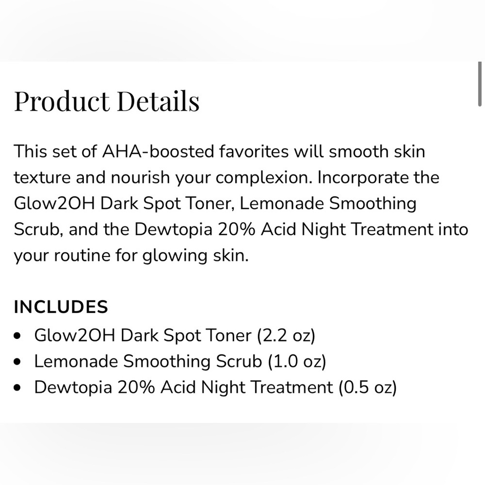 💦 OLEHENRIKSEN® Acids Done Bright Set - Picture 6 of 7